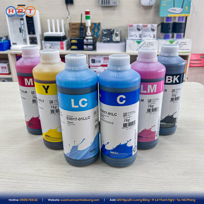 6 màu Mực in InkTec